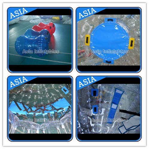 Aufblasbares Wasser Zorb, Wasser gehender Zorb-Ball für Wasser-Spiele