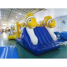 Exciting Nimo Theme Aqua Run Inflatables / Blow Up Water Obstacle Course
