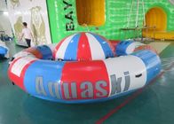 Digital Printing Turntable Inflatables Spinning Boat , 8 Person Towable Tube