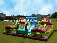 Sunproof Inflatable Obstacle Challenges, Interactive Exterme Games