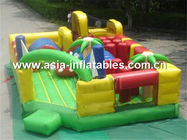 Colorful Inflatable Obstacle Course, Inflatable Challenge Games
