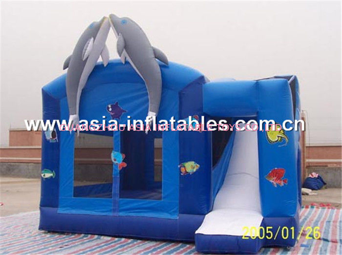 Dolphin Inflatable Amusemnet Park Combo for Game
