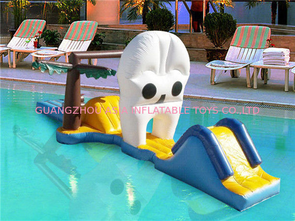 Water Floating Sports Equipment, Inflatable Water Slide For Pool Games