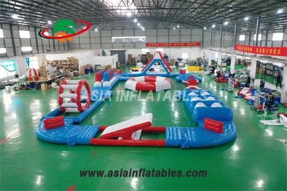 Park Logo Printed des Mobile-20 X15M Inflatable Aquatic Sport