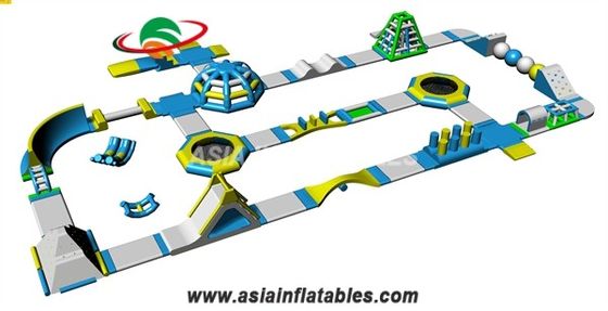 Erwachsen-aufblasbarer Wasser-Insel-Spielplatz für Hinterhof-Parks